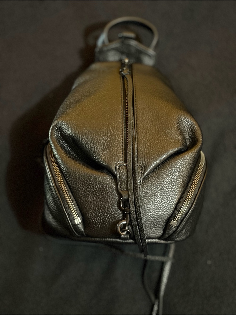 Rebecca Minkoff Convertible Mini Julian Backpack - Black (NWT) - Picture 2 of 5